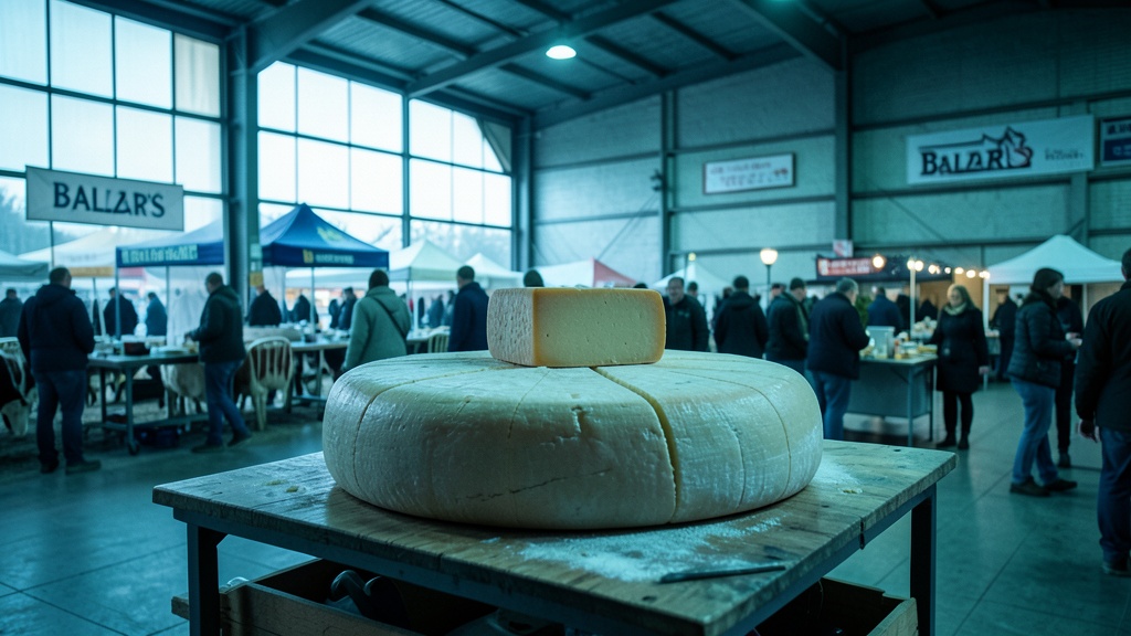 Balzar exhibirá un queso monumental de 3.500 libras en su Feria Ganadera