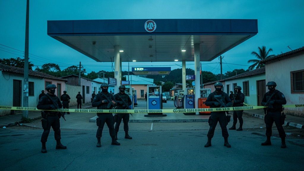 Tres sujetos asaltaron una gasolinera en Balzar con armas de fuego
