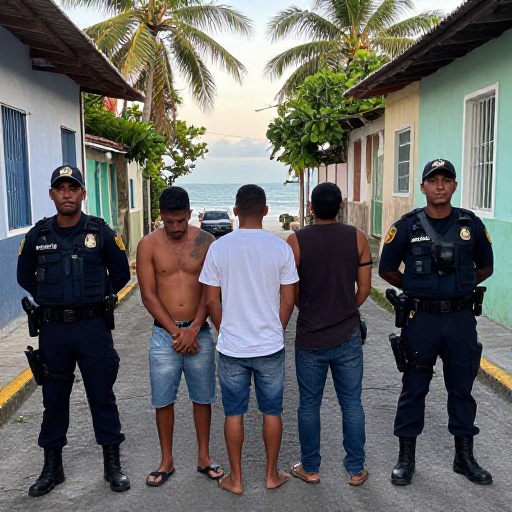 Operativo UNASE detiene a dos extorsionadores en el sector Monterrey de la Concordia