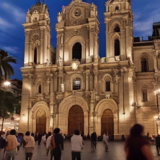 Prefectura del Guayas invita a disfrutar 'Destino de Luz' en la Catedral de San Pedro