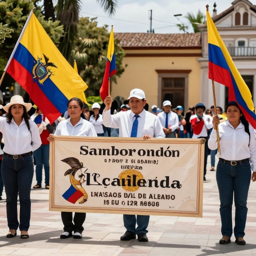 Samborondón conmemora el Primer Grito de Independencia con compromiso cívico e histórico