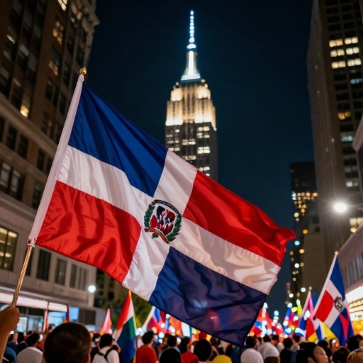 Empire State Building ilumina el 44 Desfile Dominicano en Nueva York