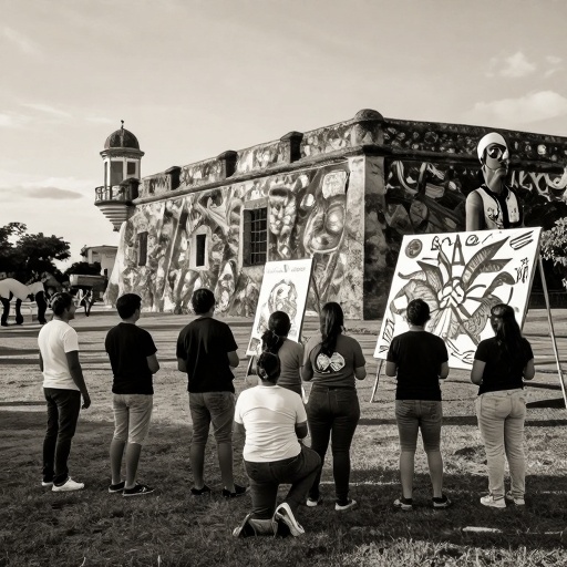 La Prefectura del Guayas lleva el arte a Atarazana con 'Mi Primer Amor'