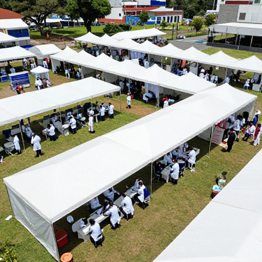 Feria de salud gratuita llega a Sauces 2 para atender a la comunidad