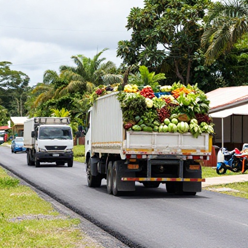 Vía Palestina-Macul-Vinces reactiva el comercio agrícola del sur de Guayas