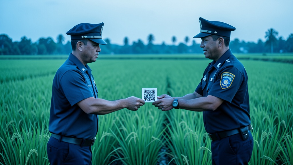 Policía de Balzar socializa código QR para denuncias y refuerza operativos preventivos