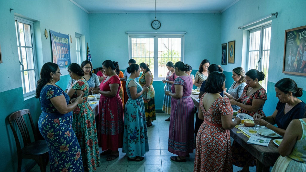 Moradores de Nuevo Balzar se preparan para la elección de su reina comunitaria