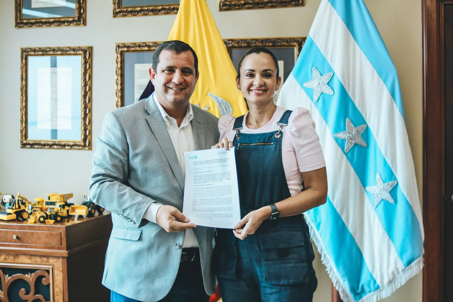 Prefectura del Guayas ratifica obra vial en Balzar hacia el límite provincial