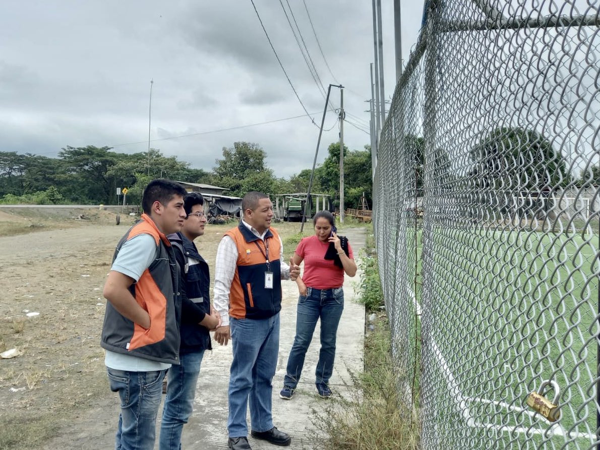 Riesgos evaluó espacios para alojamientos temporales en Balzar el 15 de junio de 2022