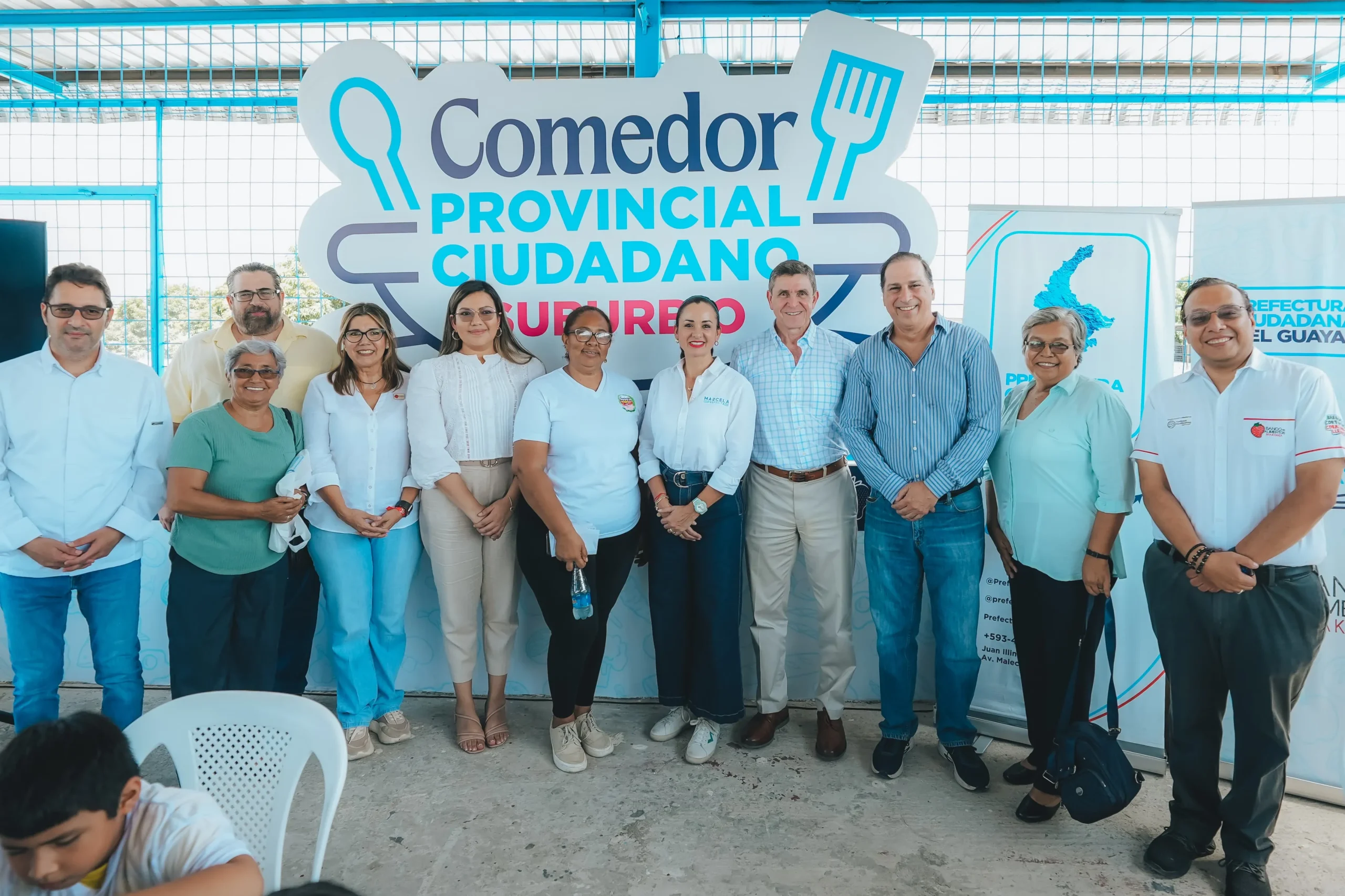 Inauguran segundo Comedor Provincial en el Suburbio Oeste del Guayas